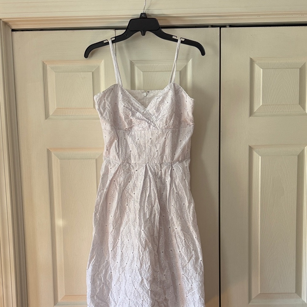 Lilly Pulitzer Strapless White Dress